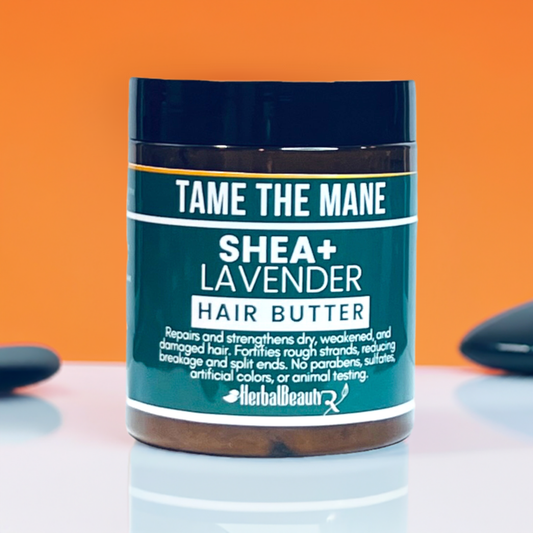 This reach and creamy hair butter deeply nourishes and moisturizes your strands, leaving them soft, manageable, and full of shine. Infused with Shea butter and Lavender, it provides long-lasting hydration, tames frizz, and promotes healthy hair growth