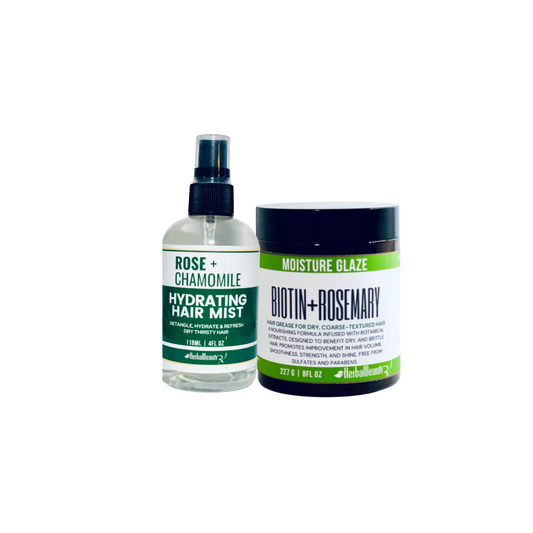 Hydrating Hair Mist and Hair Grease Herbalbeautyrx